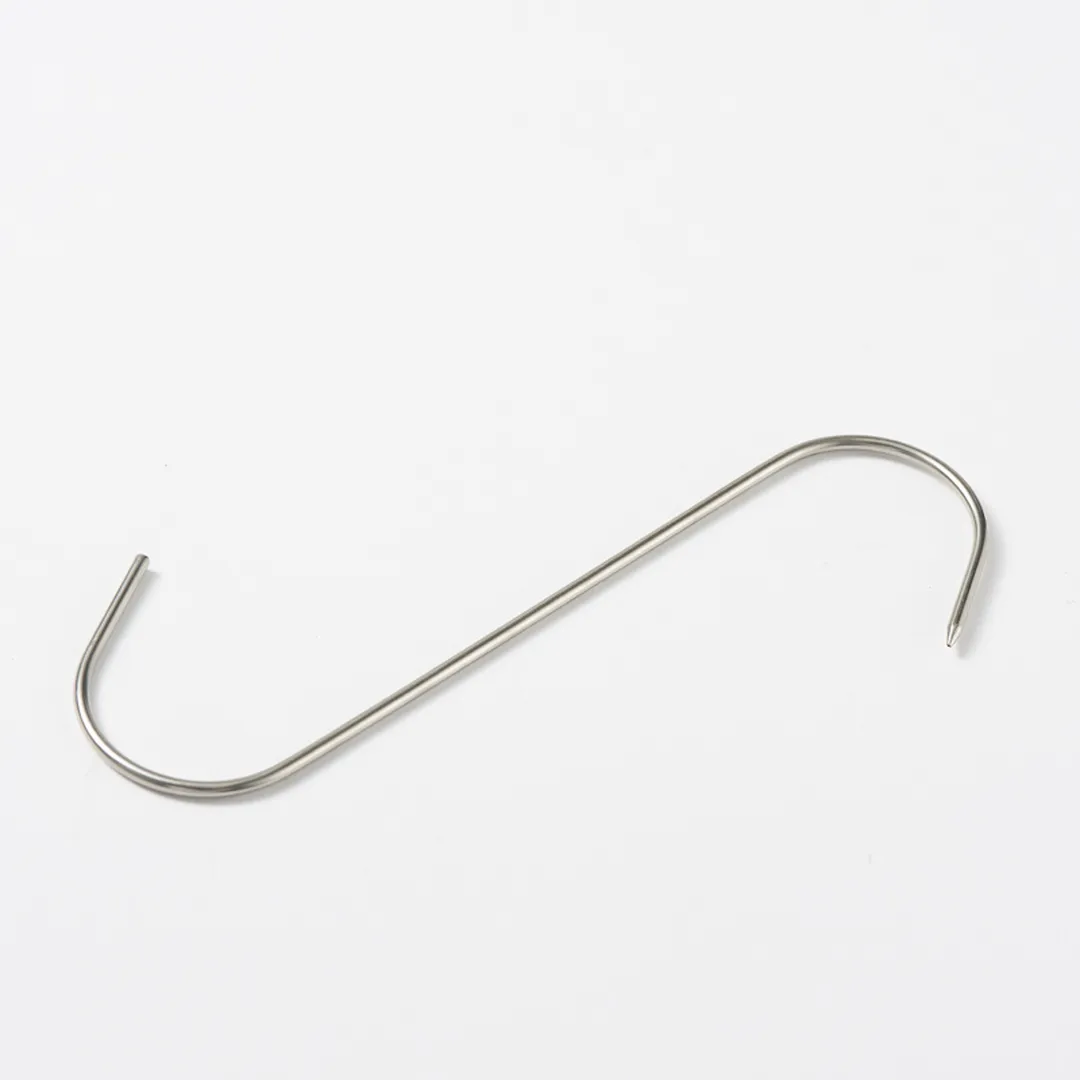 鸡钩(3厘17cm鸡钩)长167mm;厚3mm;10个/捆;0.155g(*)