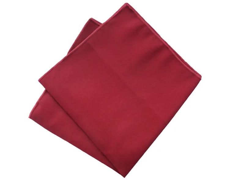 维萨口布5050cm酒红色