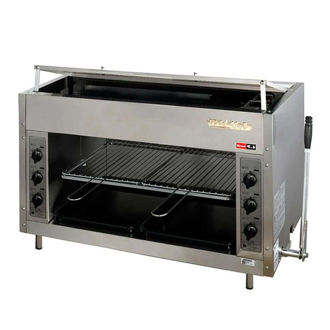 林内燃气上火扒炉(900宽-人工煤气)